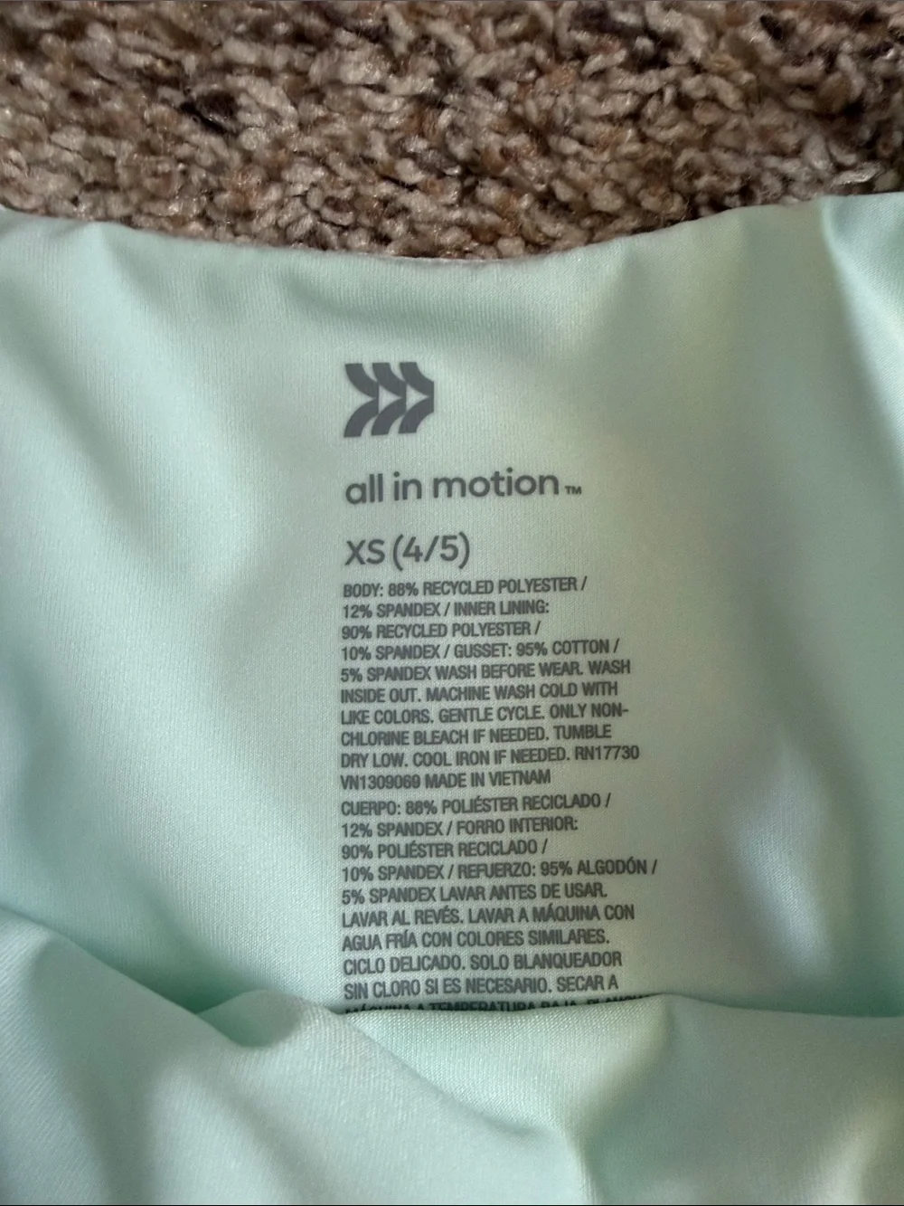 ALL IN MOTION GIRLS KNIT ACTIVE DRESS